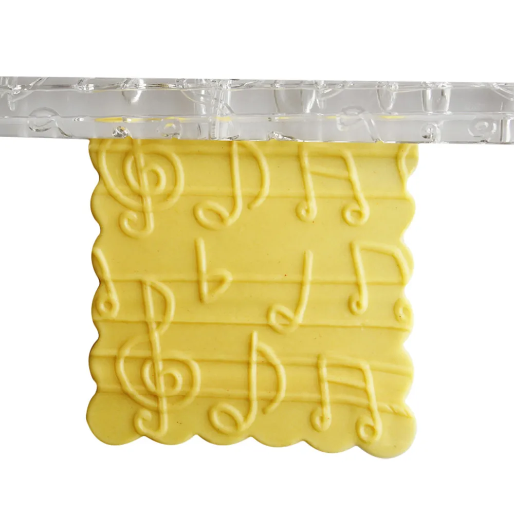 

Texture Embossed Acrylic Crepe Pinch Note Pattern Handmade Craft Cake Tool Decoration