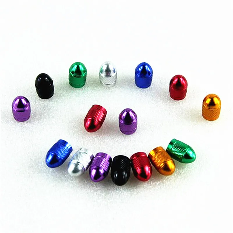 

Hot Sale Cycling Bicycle Bike Tire Valve Caps Valve Aluminum Alloy Dust Cover Dust Cover Mine Gas Nozzle Cap Bicycle Accessories