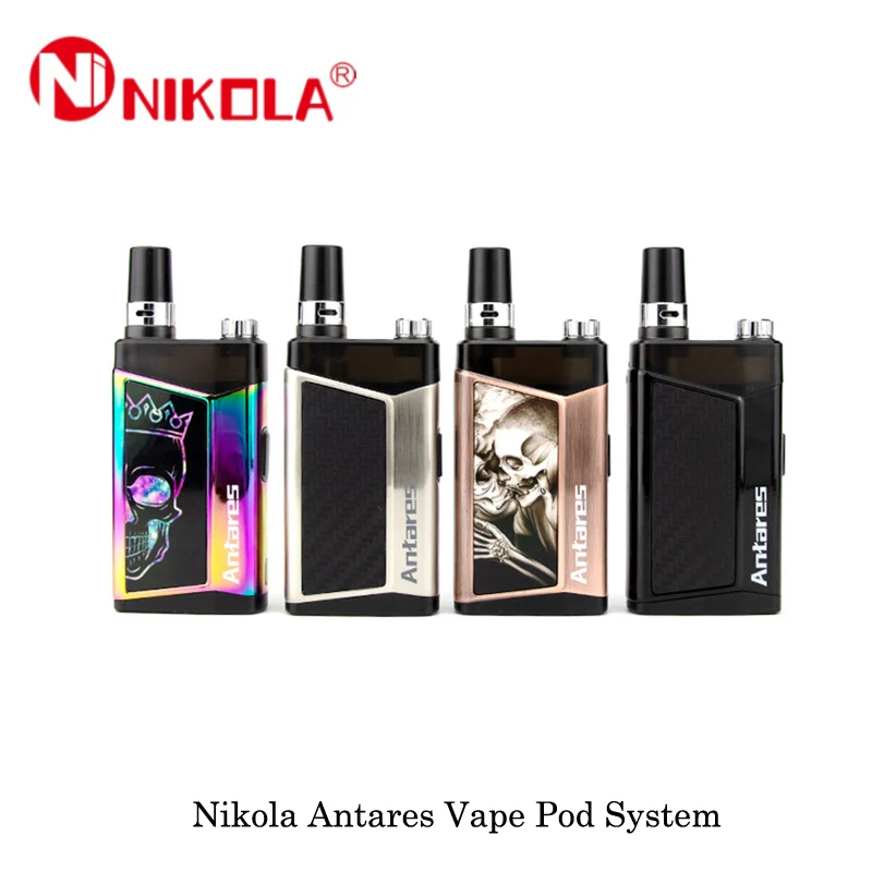 Nikola Antares Vape Pod system набор электронных сигарет 1200 мАч 2 мл емкость все-в-одном Vape испаритель VS Lost Vape Orion Kit