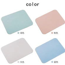 Ellig диатомит коврик для ванной противоскользящим Супер поглощать сухой Ванная комната высокая эффективность поглощения воды коврики Ванная комната колодки питания