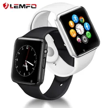 Lemfo Bluetooth SmartWatch в Водонепроницаемый Спорт Шагомер с SIM Камера Смарт-часы Для мужчин 2018 Наручные часы России T15 PK dz09