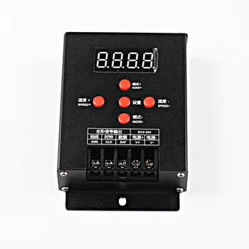 

T-500 WS2811 WS2801 LPD6803 2812B 2813 Full-color Mini Intelligent LED RGB Controller Magic Dream Color RGB LED Strip