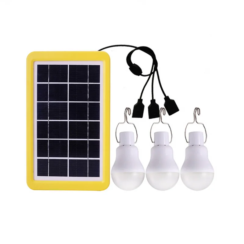 

Solar Light Lamp Led Bulb Power Outdoor Light Solar Lamp Portable Energy Led Lighting Panel Camp Tent Fishing Garden