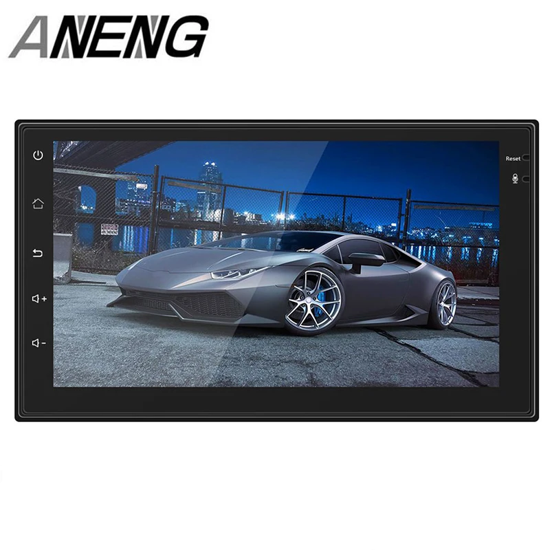 

Android Car Radio mp4 mp5 player bluetooth wi-fi Navigation GPS 1G 16G touch screen 4 core 7 inch 2 DIN stereo audio (4 led ca