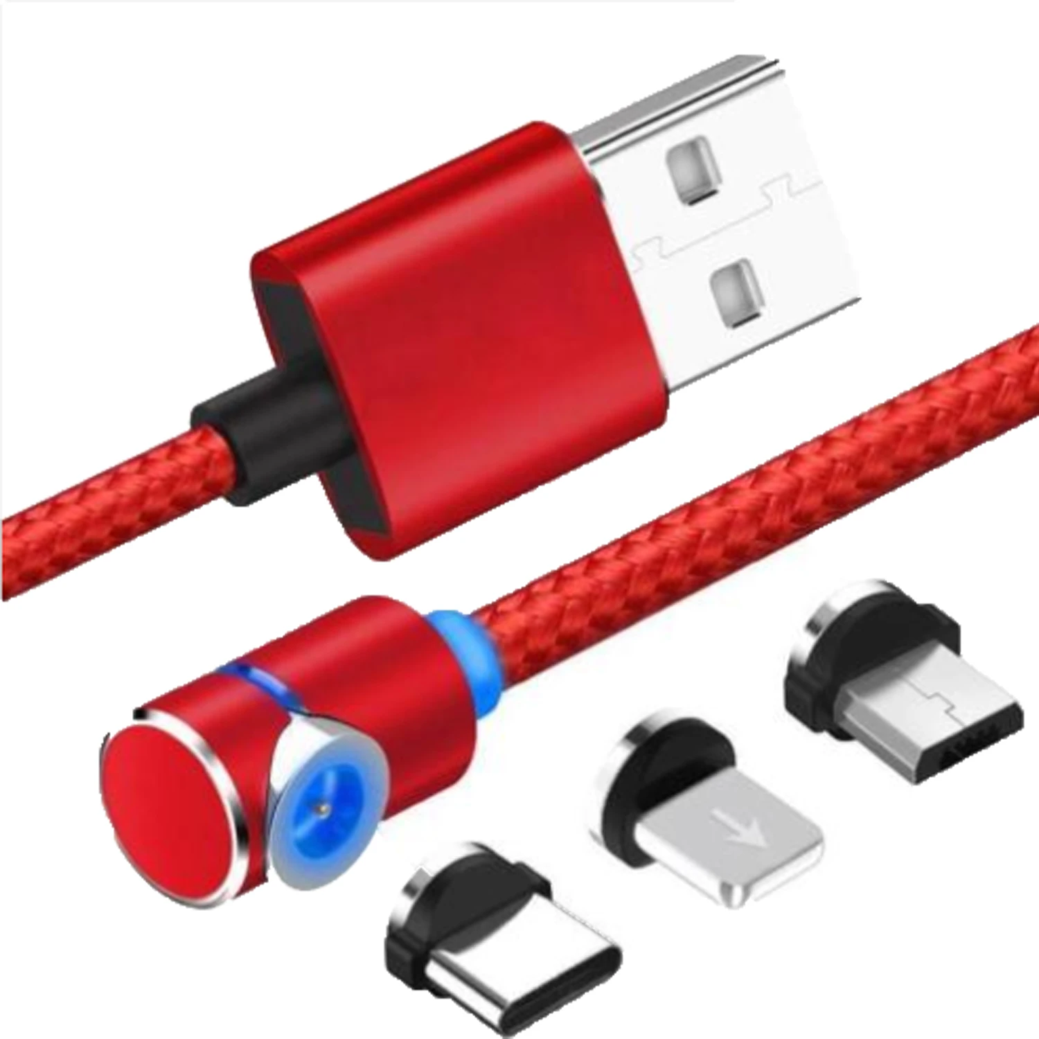 Функциональный Магнитный кабель Micro usb type C, адаптер для быстрой зарядки телефона, магнитные кабели для мобильных телефонов для iphone, Android, смартфонов