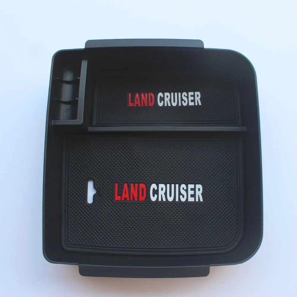 

Non-Slip Central Armrest Container Holder Stowing Box For Toyota Land Cruiser 200 FJ200 LC200 Accessories