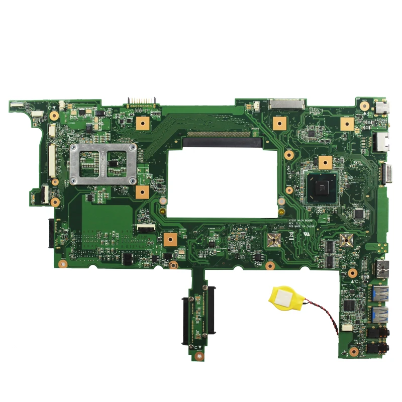 N75SF материнская плата GT555M REV: 2 RAM для For Asus N75SL N75S ноутбука тест на материнскую плату