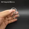 Ring and Ring Mini Metal Puzzle Model Solution Brian Teaser Gadget Intelligence Game Toys Kids Gifts 1