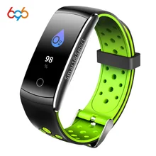 696 Z11C спортивные принадлежности Смарт Браслет крови Давление монитор сердечного ритма Фитнес трекер Bluetooth браслет IP68 Водонепроницаемый