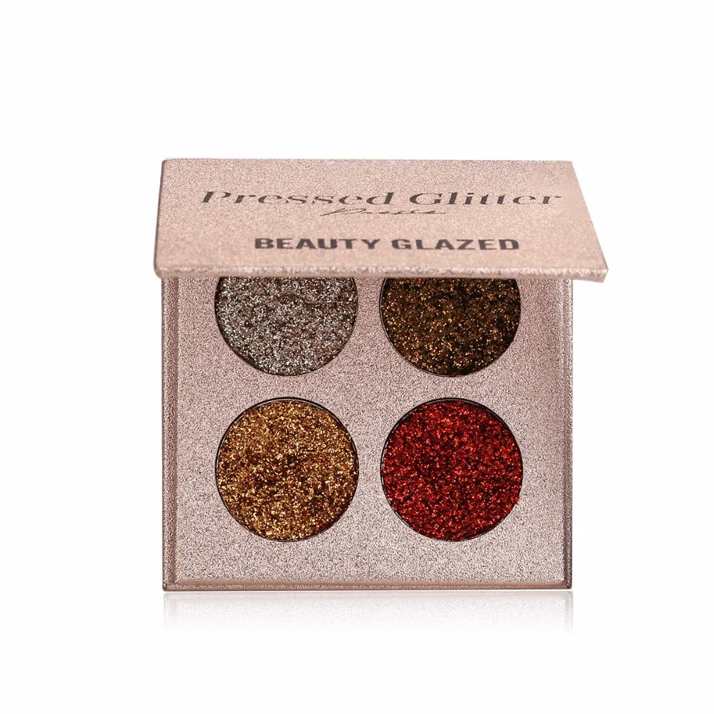 Beauty Glazed брендовые блестящие тени для век пудра водостойкие мерцающие пигмент 3D