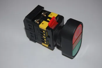 

22MM Double head ON OFF Momentary PUSH BUTTON SWITCH with 220V AC LED Light