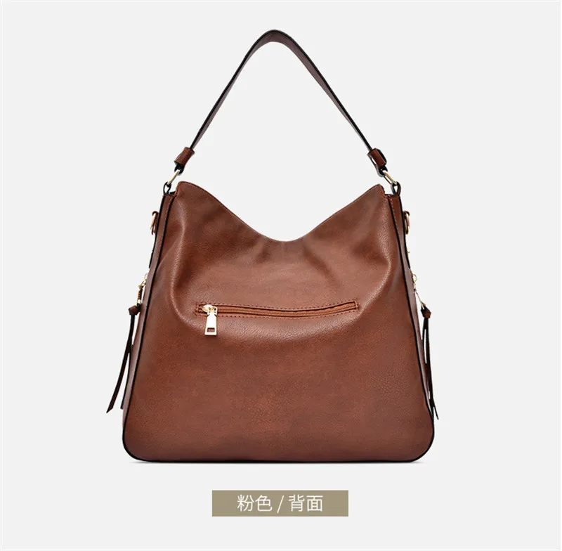 Large Hobos Bag Women Soft PU Leather Totes Bag Female Good Quality Handbag For Ladies Cross Body Shoulder Bag grand sac a main