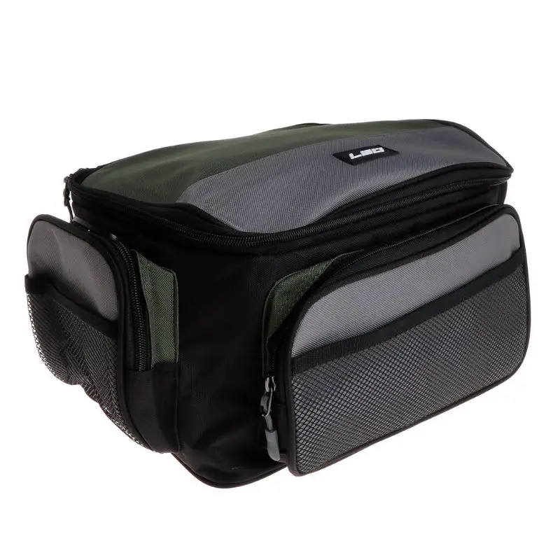 

Storage Bag Fishing Outdoor Portable Square Gear Tackle Container Reel Lure Float Accessories