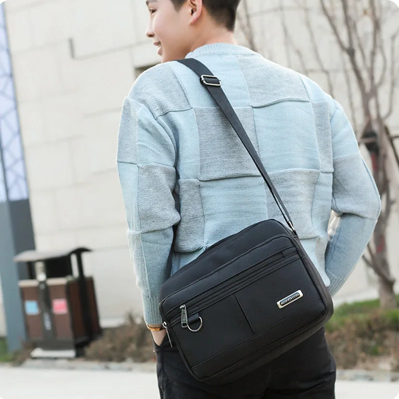 Tanie 2019 torba męska moda męskie torby crossbody wielofunkcyjny Nylon torba na ramię wodoodporny mężczyzna podróży dorywczo Messenger torby XA180ZC