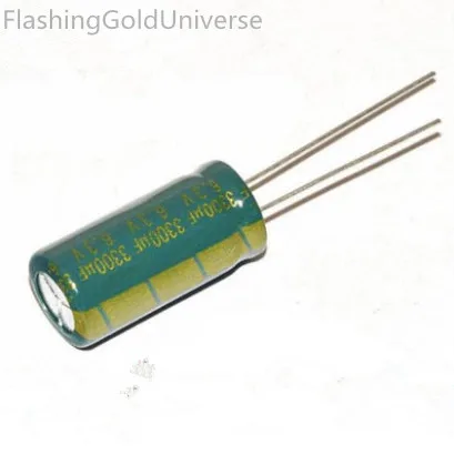 6 3 V 3300 мкФ V3300 UF UF6.3 10*20mm лучшее качество новый оригинал | Электронные компоненты и