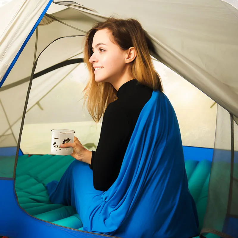 Naturehike Coolmax Конверт Мумия Стиль Портативный Softable спальный мешок Линнер NH17N003