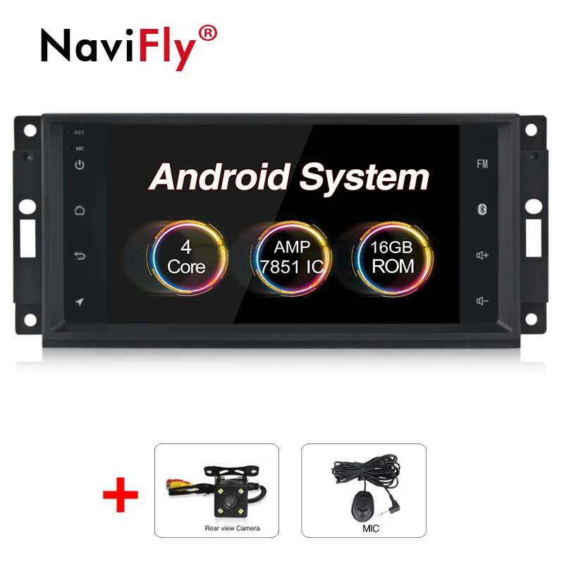 Android 8,1 HD 1024*600 головное устройство gps Navi Радио Стерео dvd-плеер для автомобиля JEEP Патриот компас DODGE Journey Chrysler Sebring - Цвет: car camera