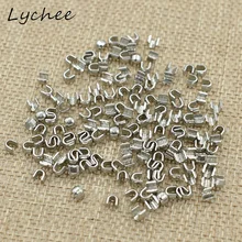 Lychee-bouchon en métal, fermeture éclair en forme de U, 150 pièces, 5 #, pour bricolage, pantalons artisanaux, accessoires
