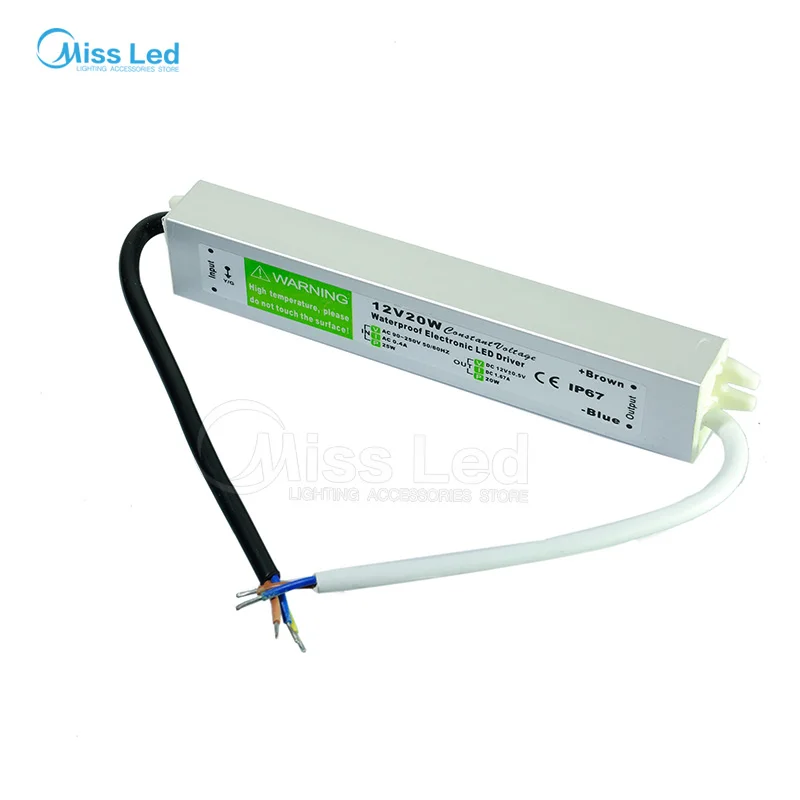 12V 20W