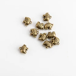 Elephant DIY Alloy Pendant Jewelry Making Supplies Charms Jewelry Findings & Components For Jewelry Making #JZ417