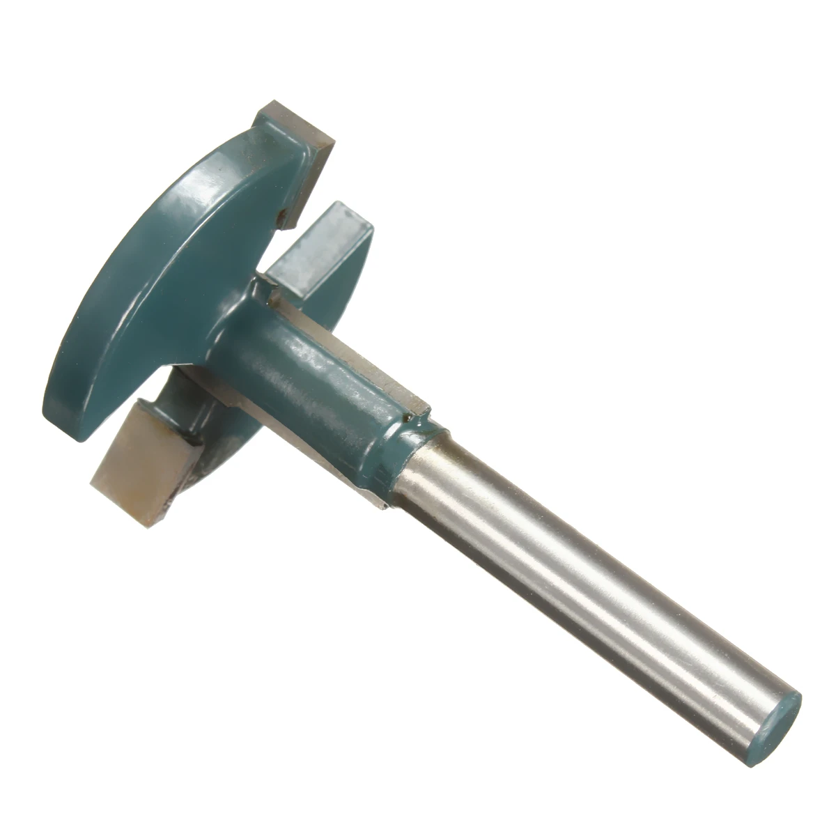 

Solid Hardened Steel 1/4" Steel Shank Straight T-Track T-Slot Router Bits For Woodworking Cutter Tool New
