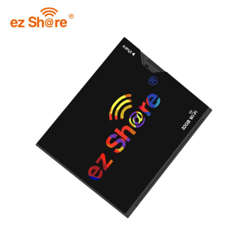 Ez share wifi cf карта памяти 64G компактный адаптер для флэш-карт 32 Гб для камера DLSR Беспроводная 7D высокоскоростная 5D2 CF карта памяти с wifi