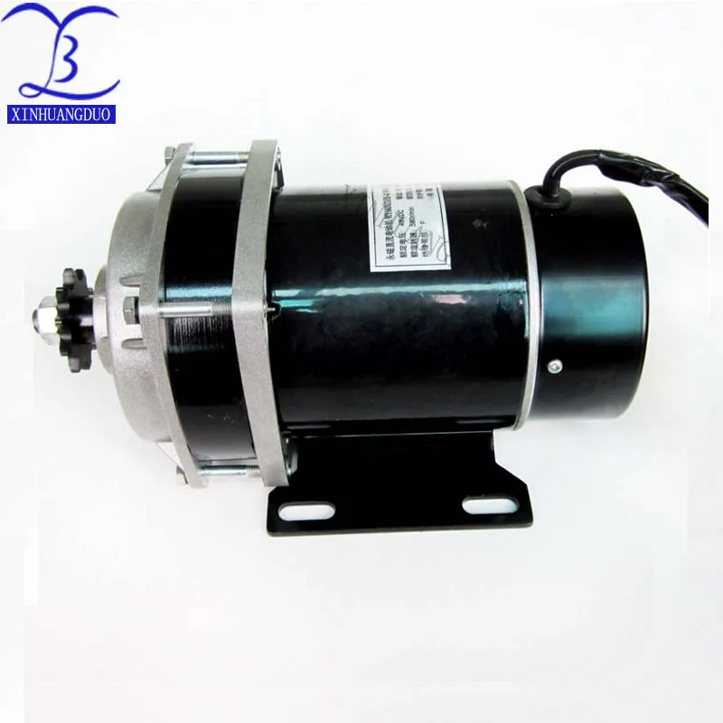 Motor da Engrenagem Elétrico do Motor da Escova Escovado da Engrenagem da C.c. Bonde da Bicicleta Triciclo Motor My1020zxfh 450w 24 v 36 48 12 da escova, motor escovado da engrenagem da