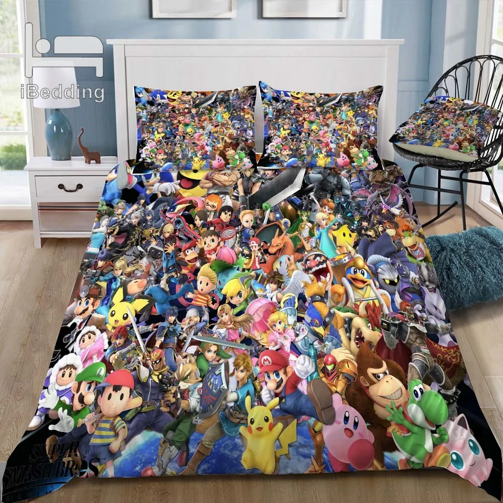 pokemon bed set full