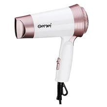 Домашний Дорожный фен для волос, стильный фен с насадками, профессиональный инструмент для укладки волос с переключением горячей и холодной температуры, напряжение 220-240 В, 1200 Вт