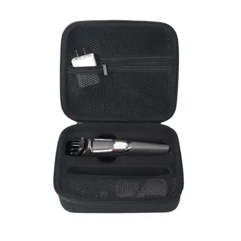 

Carrying Case Zipper Pouch EVA TravelBag for Philips Norelco Multigroom Series 3000/5000 Electric Shaver
