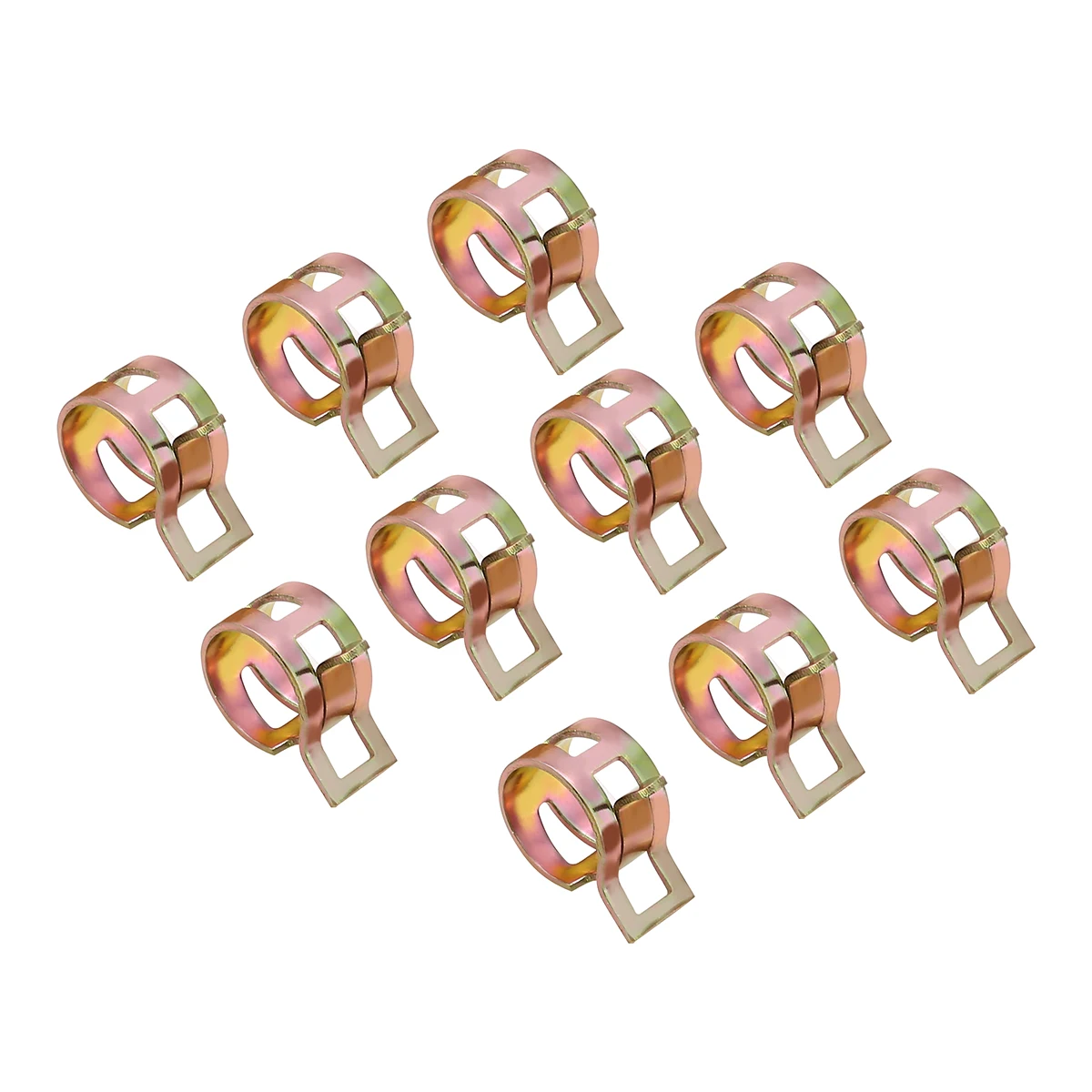 New Arrival 60Pcs Car Spring Clip Fuel Oil Water Hose Pipe Tube Clamp Fastener 6-15mm Car Styling Replacement Clips