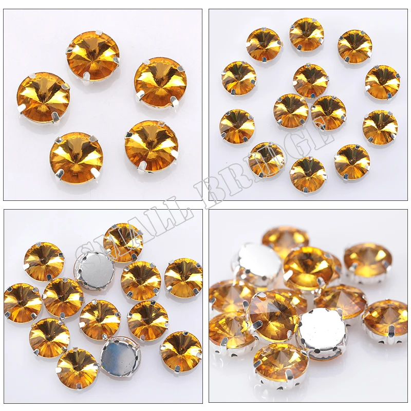 Acrylic Rhinestones Flatback14