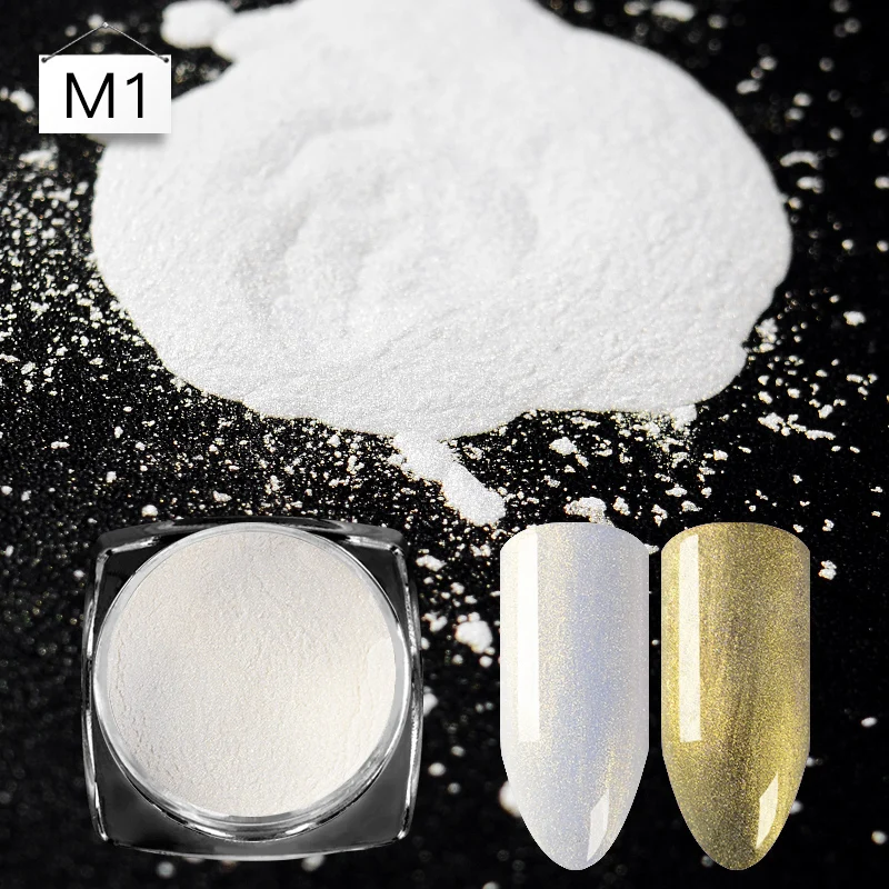 Mtssii 1 шт. Блестящий зеркальный блеск для ногтей порошок пыль золото черное серебро Чешуйчатое голографическое украшение УФ гель лак хром пигмент - Цвет: UW5867