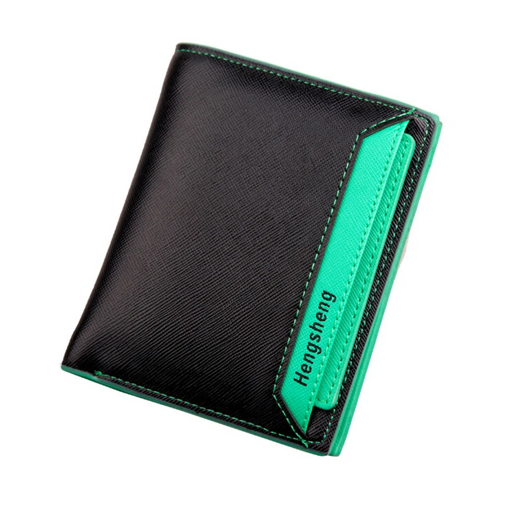 

Hot Fashion Men Wallets Mobile Card 4 Candy Colors Quality PU Leather Wallet Short Style Card Holder Purse Free Shipping WU037