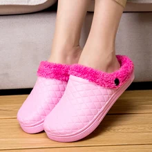 Женские прогулочные тапочки; мягкие Меховые домашние и уличные тапочки; домашняя обувь; теплая зимняя обувь с мягкой подошвой для ходьбы; спортивные