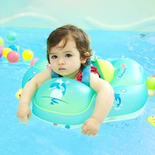 Flotadores inflables del brazo de natación del círculo de la marca niños bebé piscina del anillo accesorios para los niños juguetes agua cuello chaleco flotador del bebé