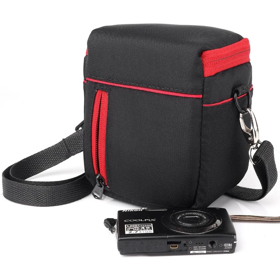 Сумка для объектива цифровой камеры Nikon J5 J4 L840 Canon EOS M5 M10 M50 G7X Mark ii Sony A6000 A5000 RX100 A6300 16