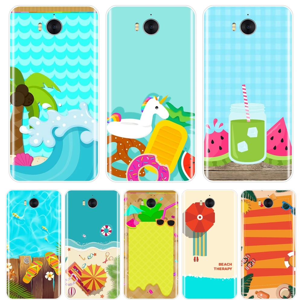 

Back Cover For Huawei Y3 Y5 Y6 II Y7 Pro Travel Beach Soft Silicone Case For Huawei Y5 Y6 Y7 Prime 2017 2018 Y9 2019 Phone Case