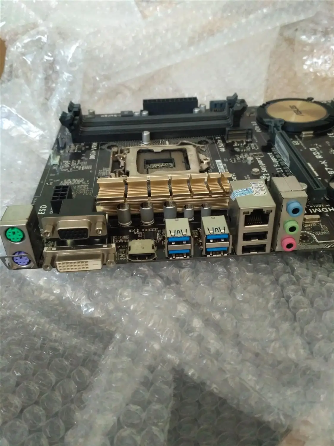 UsedAsus Z97-K R2.0 Desktop Motherboard Z97 Socket LGA 1150 i7 i5 i3 DDR3 32G SATA3 ATX
