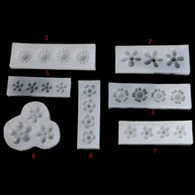 Sunflower Flower Silicone Mold DIY Resin For Jewelry pendant Necklace Making Tool