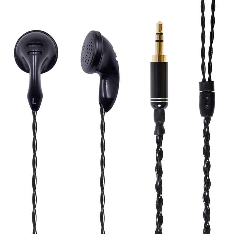 

NICEHCK DIY PK2 Earbud In Ear Earphone Flat Head Plug Earplugs Headset PK1 Earbud Use For NTT DoCoMo Smart Phone NICEHCK EB2 EBX