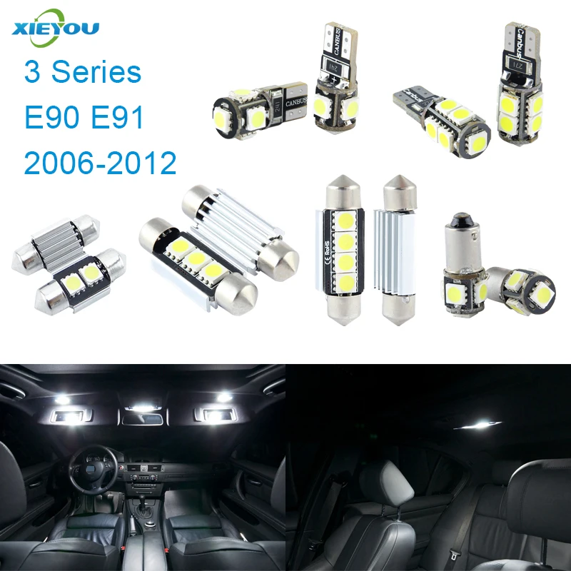 Фонари в упаковке 14 шт. для BMW E90 E91 (2006 2012)|interior light|led light interiorled interior |