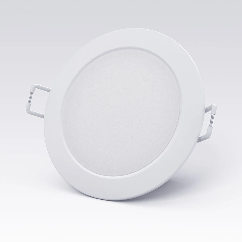 Xiaomi mi jia Интеллектуальный светильник Wifi работа с mi home App дистанционное управление белый и теплый светильник умный сменный светильник - Цвет: Белый