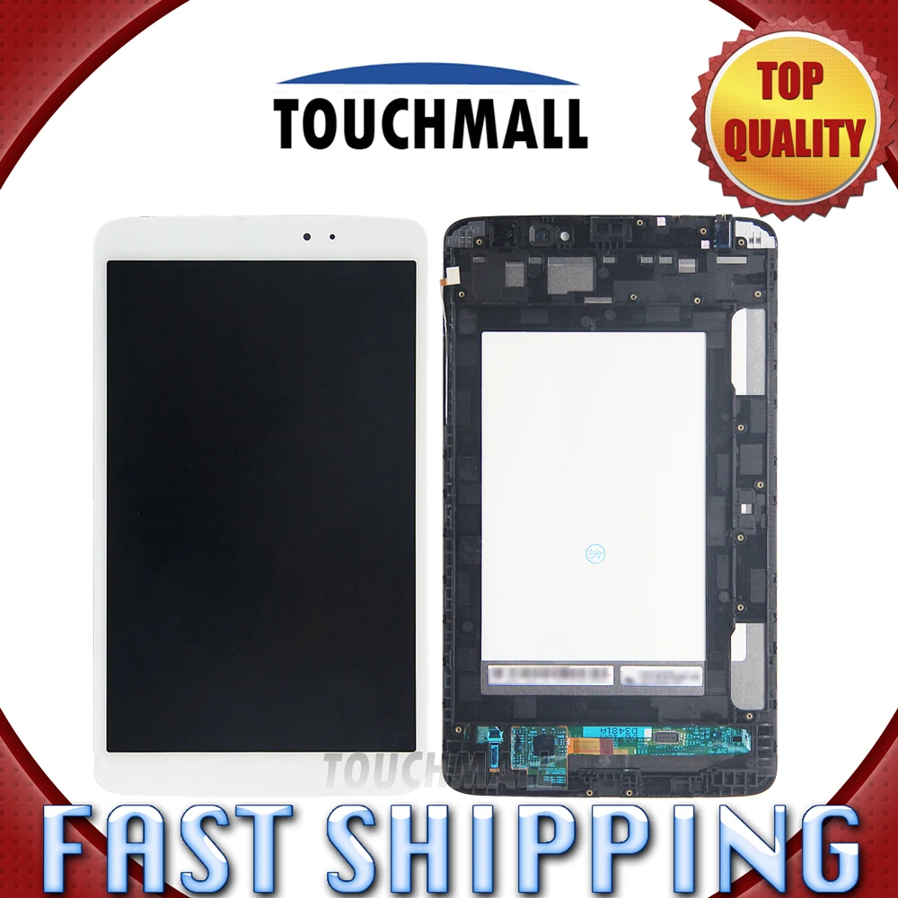 Новый ЖК-дисплей сенсорный экран + рамка в сборе Замена для LG G Tablet Pad 8 3 V500 wifi