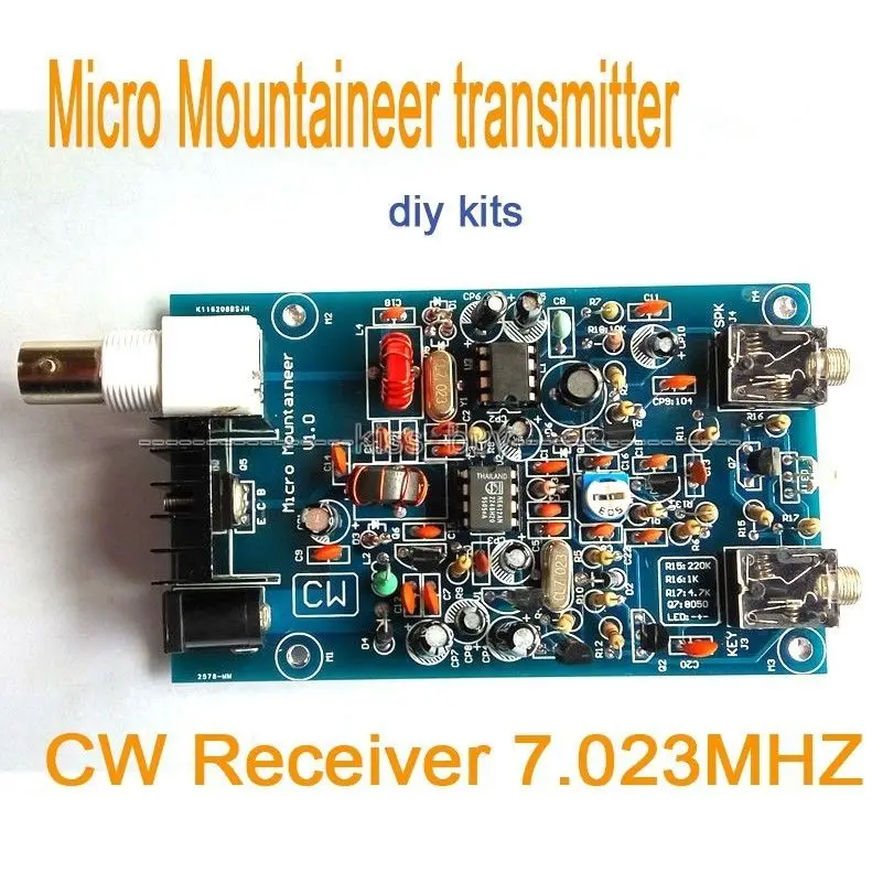 CW Ham Micro альпинистский передатчик Любительский коротковолновый радиоприемник 7 023