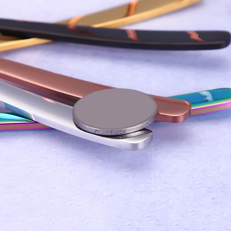5 Color Soup Spoon for Ice Cream Dinner Spoons 10