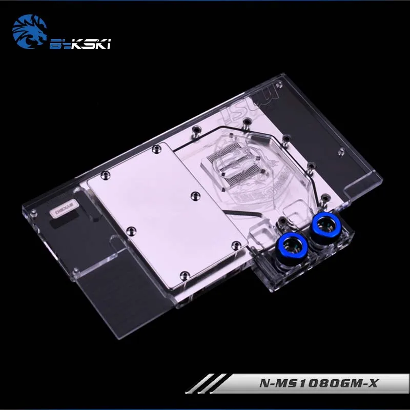 Водяной блок Bykski для MSI GTX 1080 1070 1070Ti 1060 графический процессор с полным покрытием