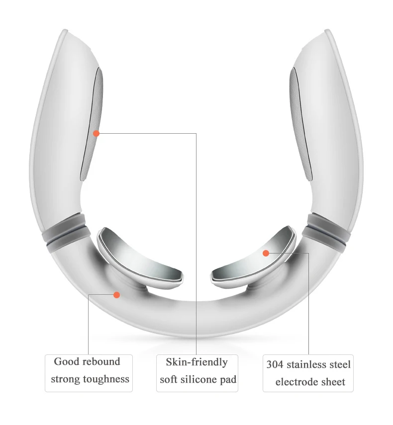 Youhekang Электрический импульсный массажер для шеи шейного позвонка массажная терапия иглоукалывание магнитное облегчение боли инструмент