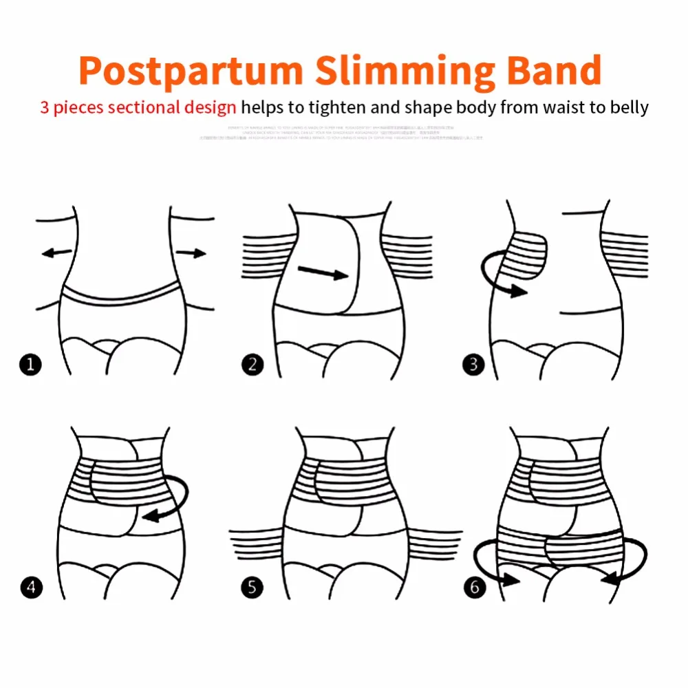3 шт./компл. послеродовой бандаж после Беременность пояс для беременных послеродовой пояс для беременных Для женщин живота, талии, корсет редуктор