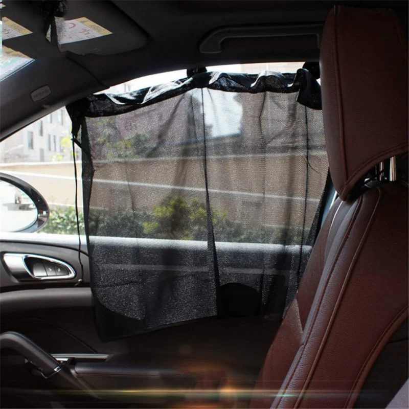 

Car Window Shade Side Curtains Mesh Sun Shield Protects Your Family And Older Kids From The Sun